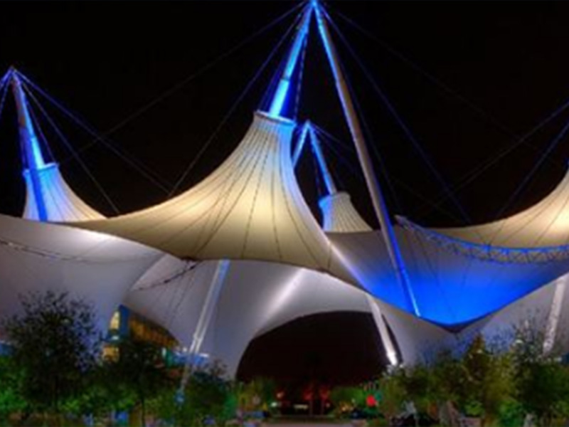 淺談景觀張拉膜結構節點設計的重要性